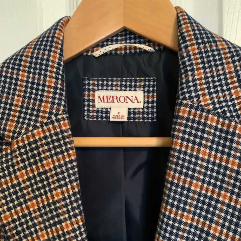 Plaid blazer